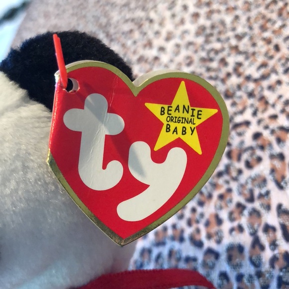 Retired Ty beanie Baby Fortune the panda bear - Picture 3 of 12